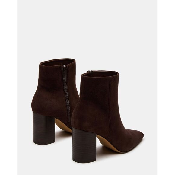 ***SOLD*** STEVE MADDEN Aidan Brown Suede Ankle Boots - Size 8M - Picture 3 of 14